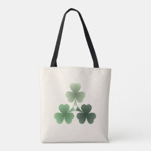 Bolso De Tela Emerald Flourish