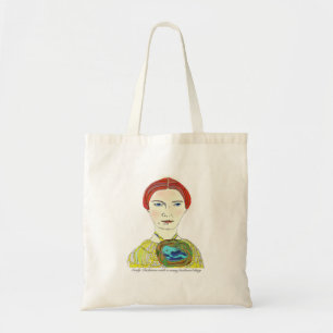 Bolso De Tela Emily Dickinson con muchos emplumó cosa