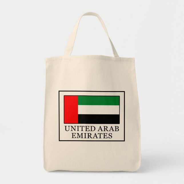 Bolso De Tela Emiratos Árabes Unidos (Frente)