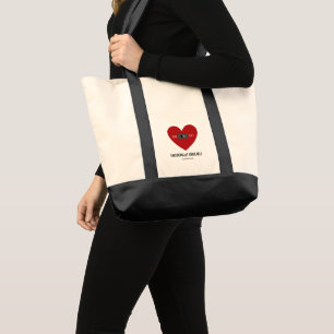Bolso De Tela Emocionalmente disponible 
