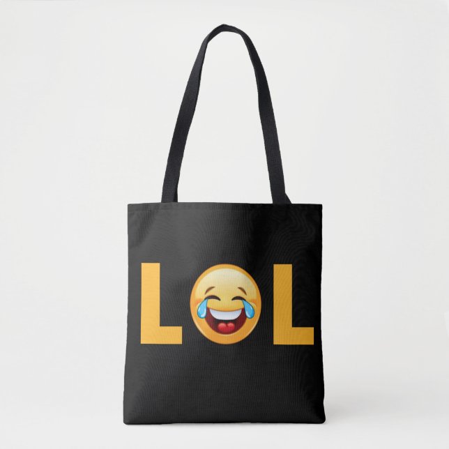 BOLSO DE TELA EMOJI LOL (Anverso)