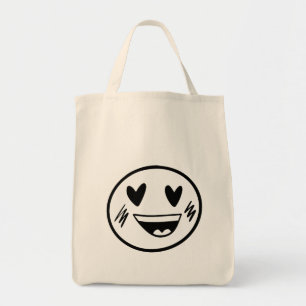 BOLSO DE TELA EMOJI SMILY