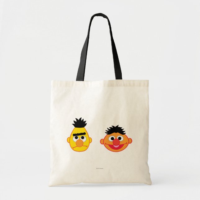 Bolso De Tela Emojis Bert y Ernie (Frente)
