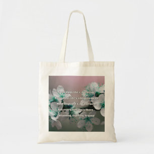 Bolso De Tela Empath Strength Positive Cita Animation