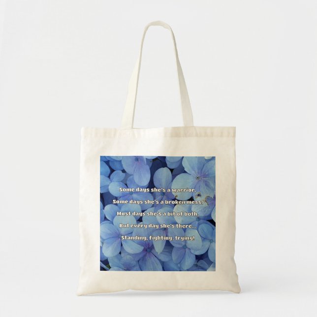 Bolso De Tela Empath Strength Positive Cita Animation (Frente)