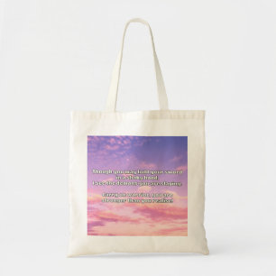 Bolso De Tela Empath Warrior Positive Citation Animation