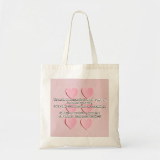 Bolso De Tela Empath Warrior Positive Citation Animation