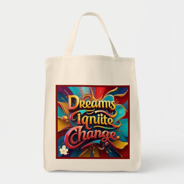 Bolso De Tela "Empoderado para el éxito" (Frente)