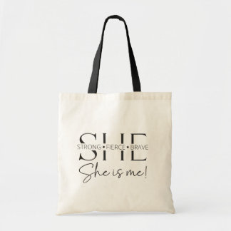 Bolso De Tela Empoderando a Ella
