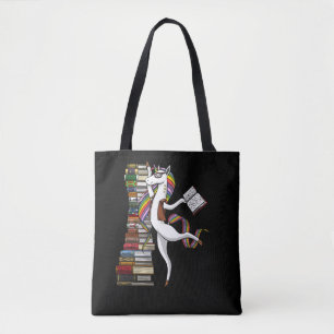 Bolso De Tela Empollón mágico de la lectura del libro del