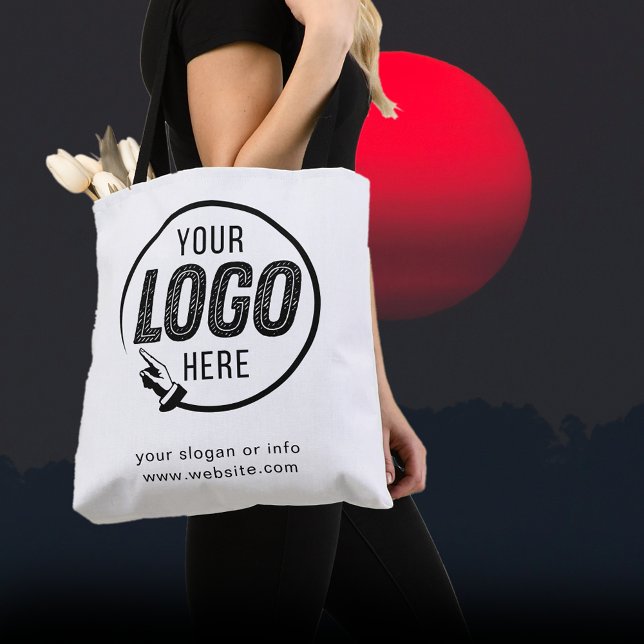 Bolso De Tela Empresa de logotipos de empresas (Business Logo _ Company Professional Corporate Tote Bag, business company professional custom bags)