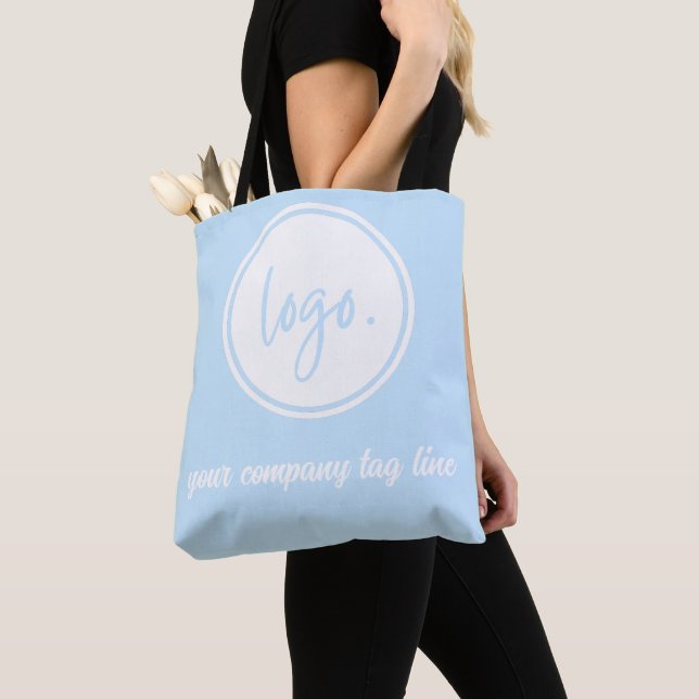 BOLSO DE TELA EMPRESA MODERNA LOGO BUSINESS BRANDED PROMOTIONAL (Detalle)