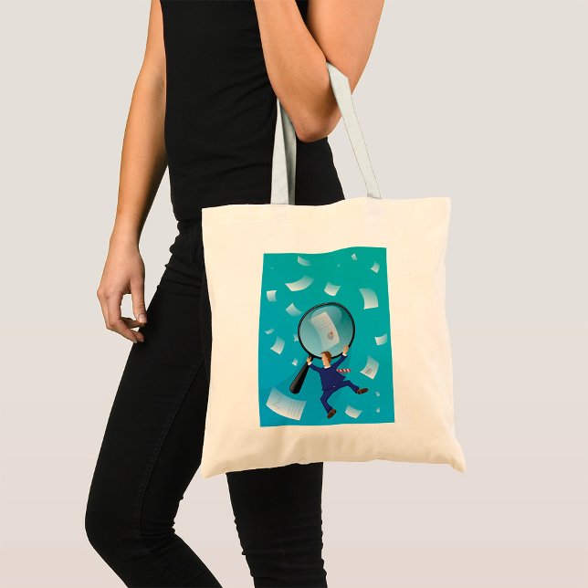 Bolso De Tela Empresario Y Papeles (Subido por el creador)