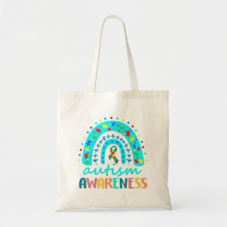 Bolso De Tela En Abril Usamos El Autismo Azul, La Conciencia Del