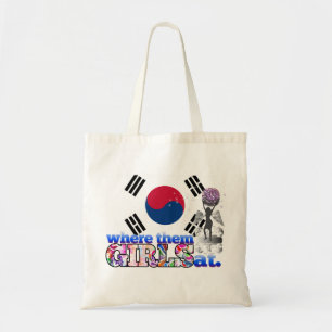 Bolso De Tela ¿En dónde ellos chicas surcoreanos?