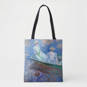 Bolso De Tela En el barco, Monet
