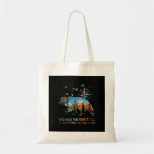 Bolso De Tela En el bosque voy a perder mi mente