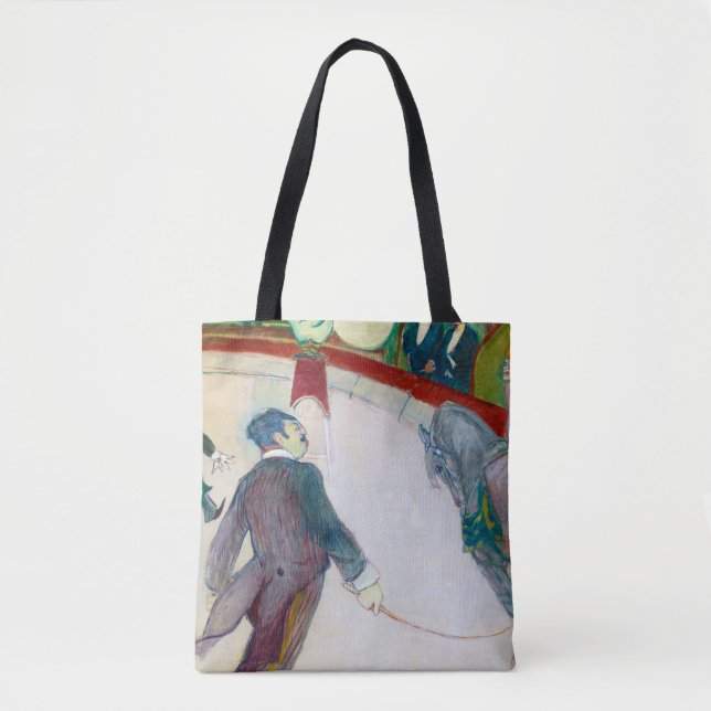 Bolso De Tela En el Circo, Lautrec (Anverso)