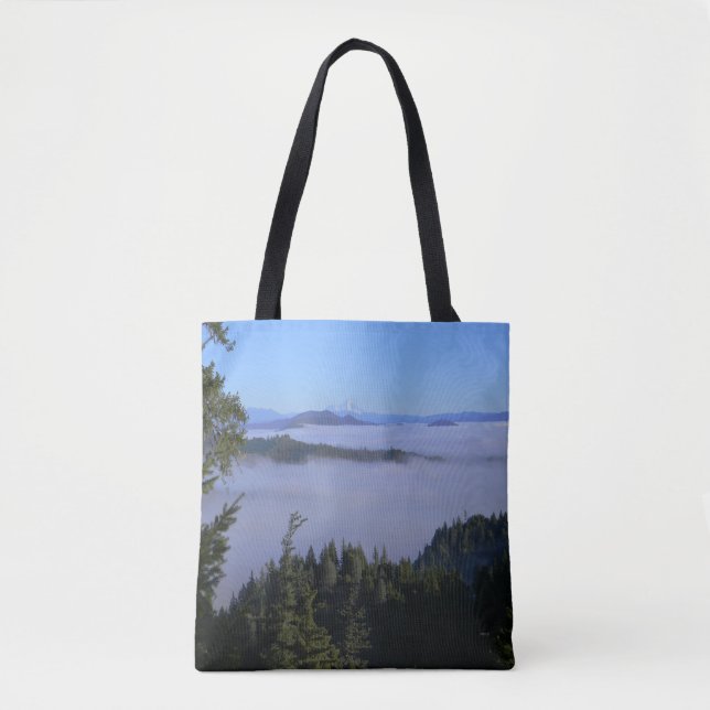 Bolso De Tela En el horizonte... (Anverso)