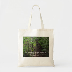 Bolso De Tela En el tote del bosque