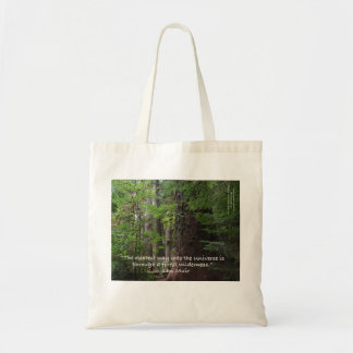 Bolso De Tela En el tote del bosque