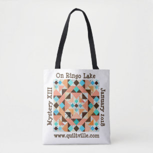 Bolso De Tela En el tote del lago Ringo