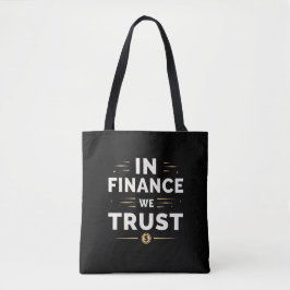 Bolso De Tela En Finanzas Confiamos – Declaración Audaz 