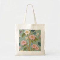 En flor de flores: Rama Pastel con flores rosas