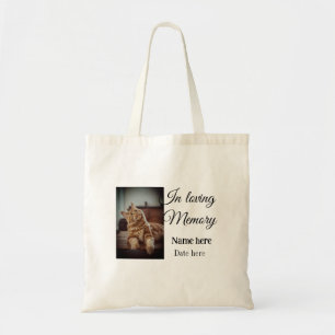 Bolso De Tela En la memoria amorosa mantener el recuerdo añadir 