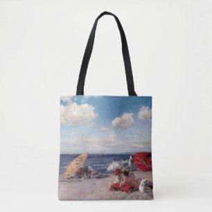 Bolso De Tela En la playa