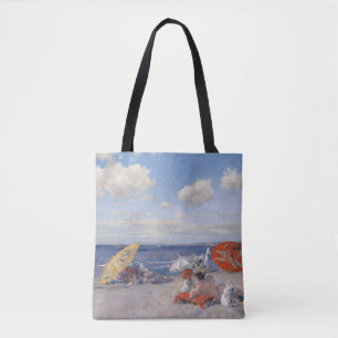 Bolso De Tela En la playa el c.1892