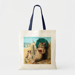 Bolso De Tela En La Playa, Louis Wain
