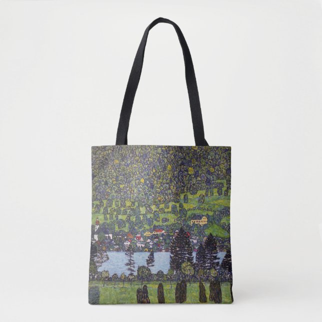 Bolso De Tela En Lake Atter, Gustav Klimt (Anverso)