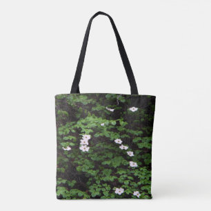 Bolso De Tela En las montañas, las flores crecen...