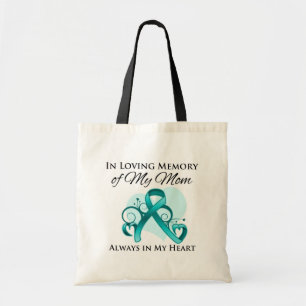 Bolso De Tela En memoria de mi mamá - cáncer ovárico