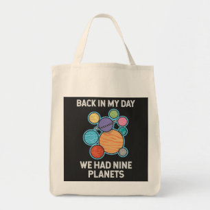 Bolso De Tela En Mi Día Teníamos Nueve Planetas