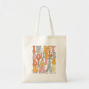 Bolso De Tela En Mi Doble Dígito Era Décimo Cumpleaños