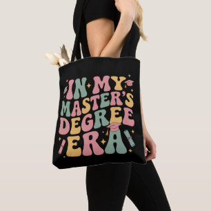 Bolso De Tela en mi época de maestría graduación maestro grado