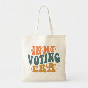 Bolso De Tela En mi era de votación, una onda retro