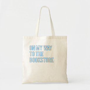 Bolso De Tela En mi manera a la librería