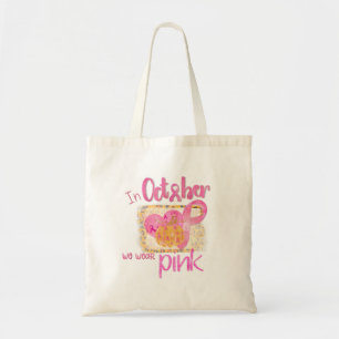 Bolso De Tela En Octubre Usamos Rosa