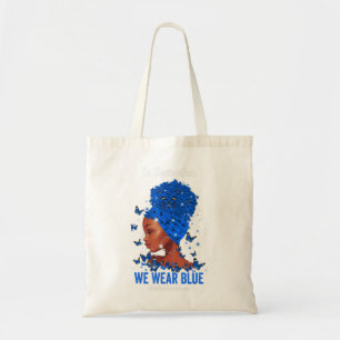 Bolso De Tela En Septiembre Usamos Azul Para Ataxia Awareness Bl
