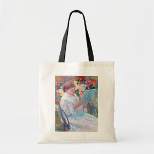 Bolso De Tela En un balcón, Mary Cassatt