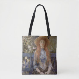 Bolso De Tela En un banco de Berthe Morisot