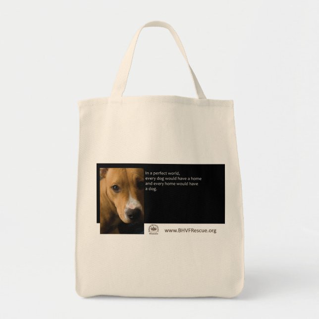 Bolso De Tela En un tote perfecto del mundo (Frente)