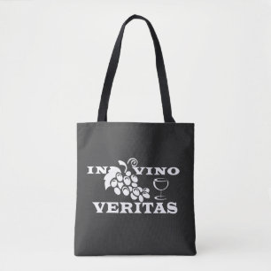 Bolso De Tela En vino veritas