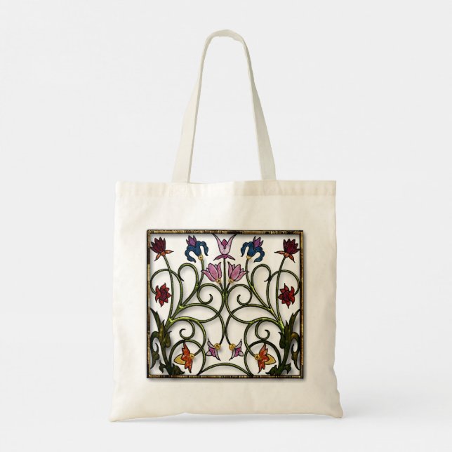 Bolso De Tela Encantado Garden Filigree (Reverso)