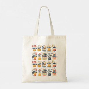 Bolso De Tela Encantadoras ollas de jardín