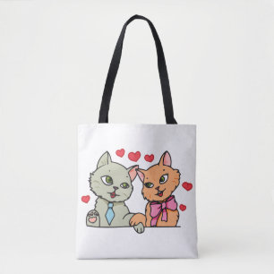 Bolso De Tela encantadores gatitos