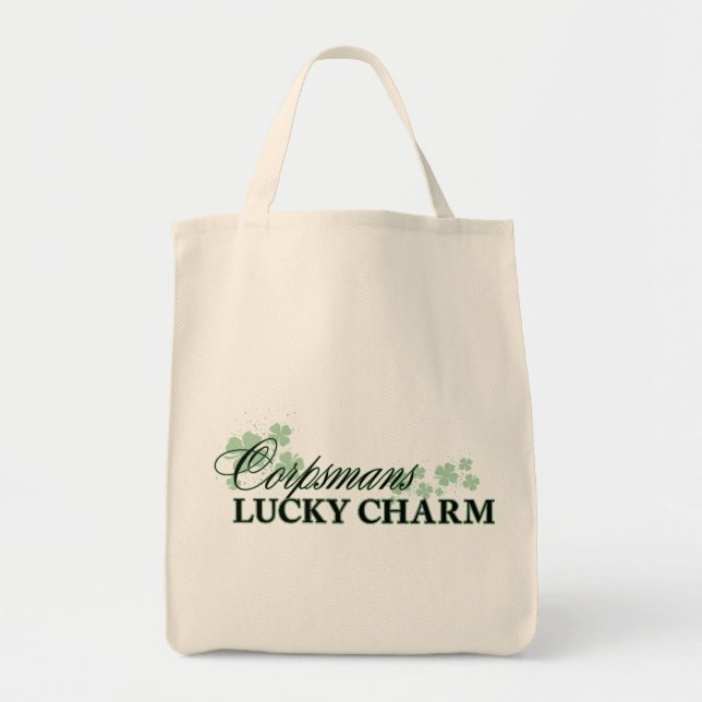 Bolso De Tela Encanto afortunado de Corpsmans (Frente)